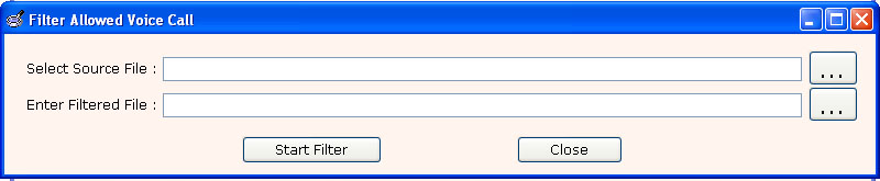 filter allow voice call